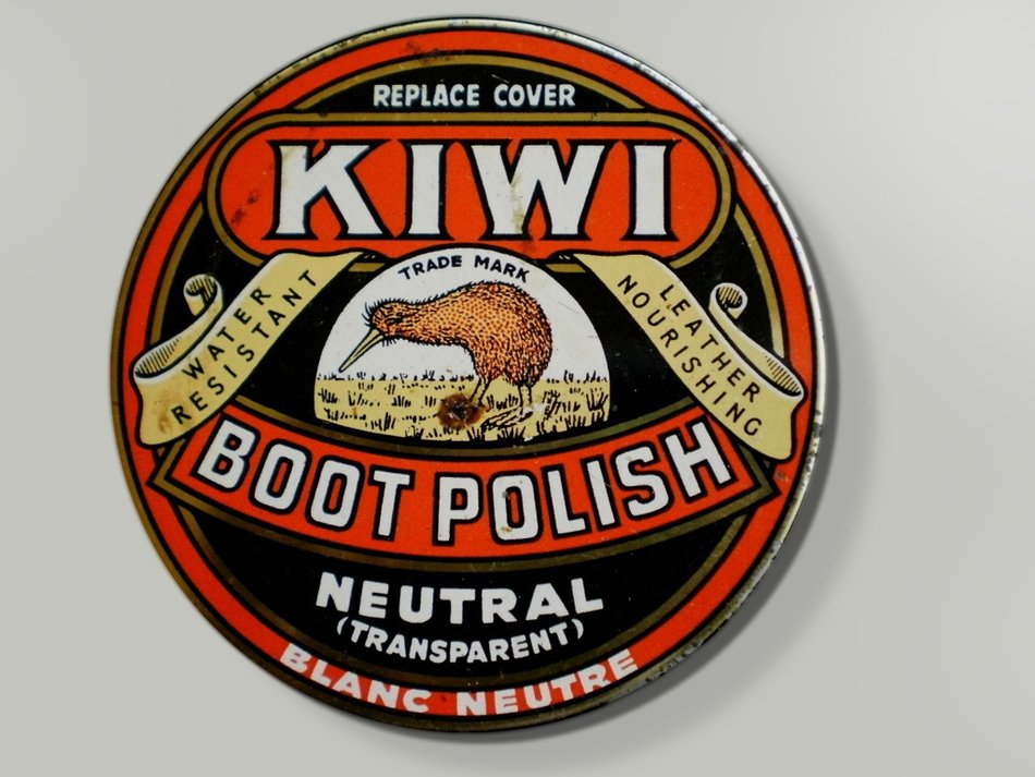 Kiwi Boot Polish as an emblem