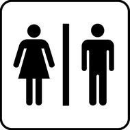 Men And Women Bathroom Signs N5