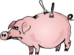 Cartoon Pig Clip Art N58