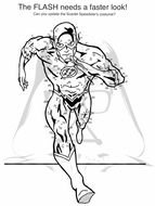 DC Comics Superhero Coloring Pages