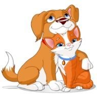 Dog And Cat Clip Art N43
