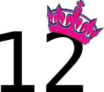 Number 12 Clip Art N17