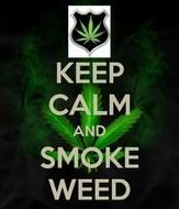 Keep Calm And Smoke Weed N3