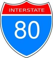 Interstate Sign Clip Art N9