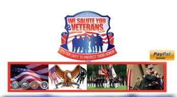 banner for salutation veterans
