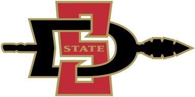 San Diego State University Logo drawing