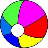 Beach Ball Clip Art N131