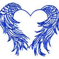 Heart With Angel Wings Tattoo N5