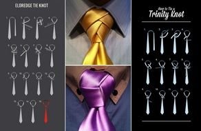 Fancy Tie Knots, drawing