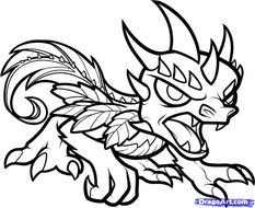 Skylanders Coloring Pages N3