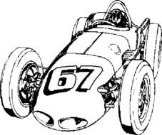 Race Car Coloring Pages N8