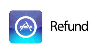 refund, banner with blue button