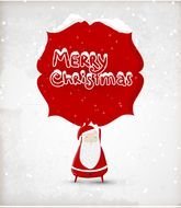 Santa Claus Christmas Design Vector drawing