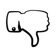 Thumbs Down Clip Art N22