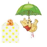 Winnie The Pooh With Balloon Clip Art N2