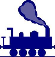 Posts Related To Little Blue Train Clip Art