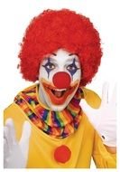 Clown Wig drawing