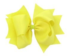 Yellow Bow Clip Art darwing