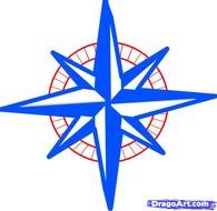 How To Draw A Cool Compass Rose