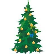 Christmas Tree Clip Art N300