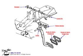 Clutch Pedal Diagram