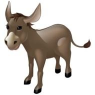 Donkey Cartoon Clip Art Free N3