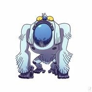 Abominable Snowman drawing