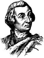 black and white portrait of James Oglethorpe
