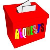 Colorful Request Box clipart