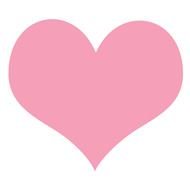 nice Pink Heart drawing