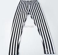 Black And White Vertical Striped Panties
