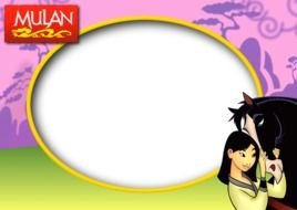 Mulan border drawing