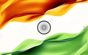 abstract Indian Flag