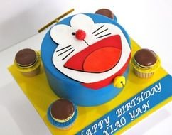 Birthday Cake in shape of Doraemon