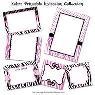 Free Printable Zebra Print Paper