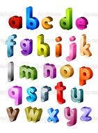 Printable Alphabet Letters Clip Art N14