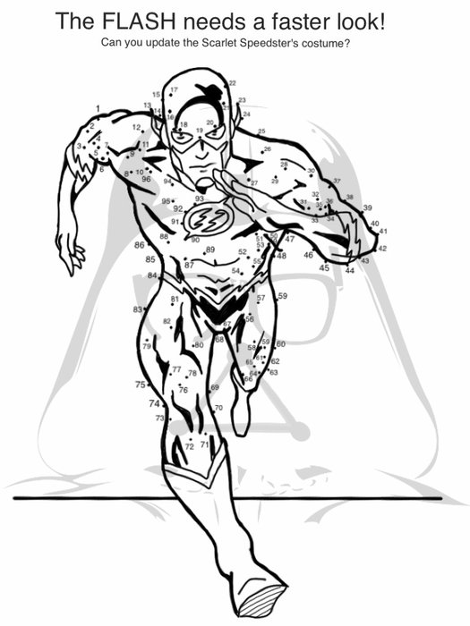 DC Comics Superhero Coloring Pages