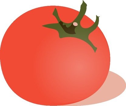 Cartoon Tomato Clip Art N20