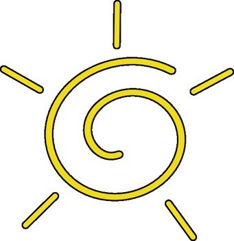 Sun Clip Art N265
