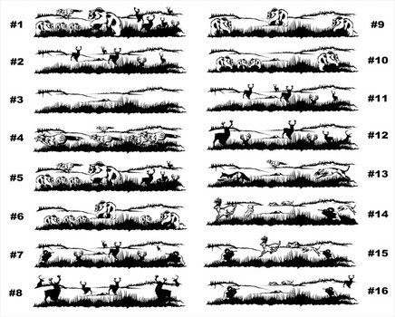 Truck Window Hunting Decals