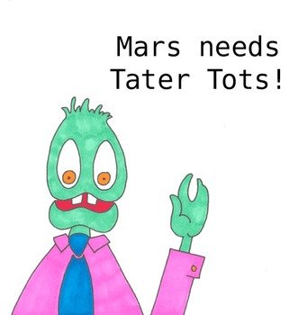 Cartoon Tater Tot Clip Art