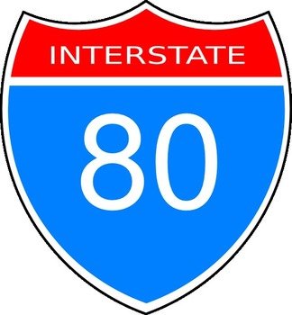 Interstate Sign Clip Art N9