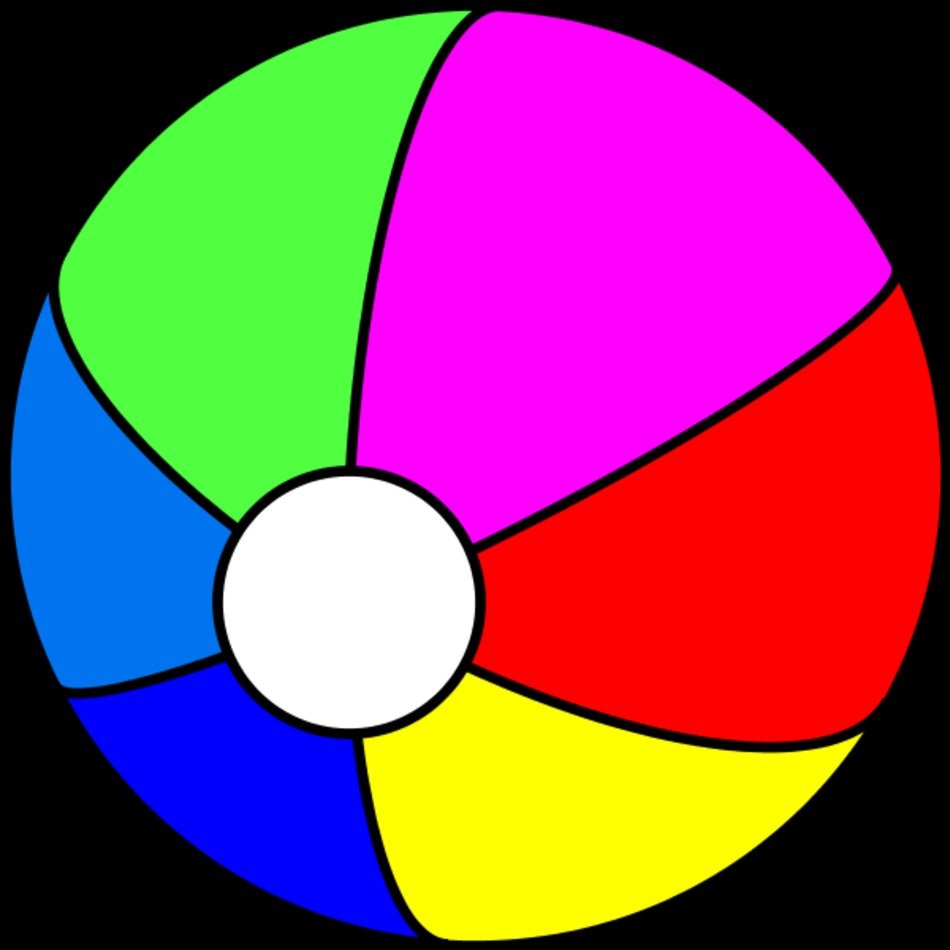 Beach Ball Clip Art N131