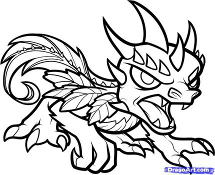 Skylanders Coloring Pages N3