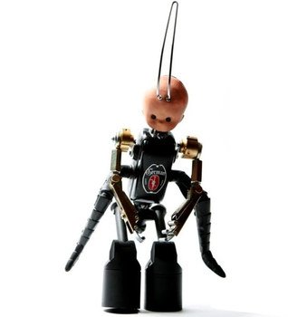 Arte Robotico Moderno Hecho Con Materiales Electr Nicos Reciclados