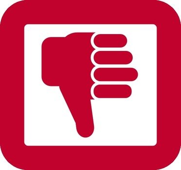 Thumbs Down Clip Art N23