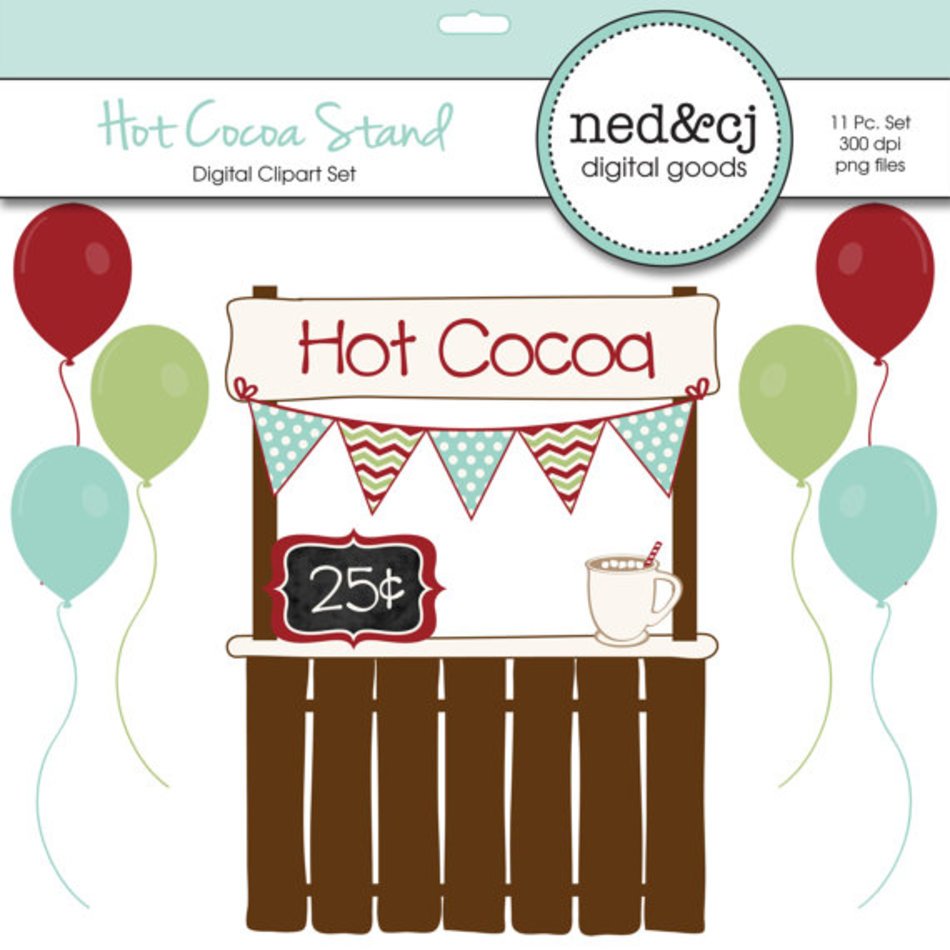Gourmet Hot Cocoa Clip Art