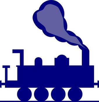 Posts Related To Little Blue Train Clip Art