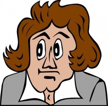 Beethoven Karikatur Clip Art Kostenlose Vektoren