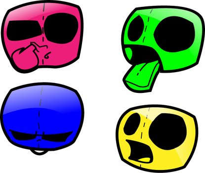 Cool Cartoon Faces N2